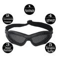 thumbnail image 4 of 1PC Outdoor Eye Protective Comfortable Safety Glasses Goggles Anti Fog with Metal Mesh/PC Len for Paintball, 4 of 9