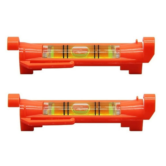 2Pcs Hanging Bubble Line Level Tool Construction String Level Thread Level Small Horizontal Rope Bubble Spirit Levels for Leveling Ground, Brick Working, Building Trades, Surveying, Engineering