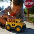 thumbnail image 4 of Green Toys: School Bus - Yellow - Toy Vehicle, Large Windows & Open Roof Cabin, Indoor-Outdoor, Push & Pull Play, Recycled Material, Kids-Toddlers 1+, 4 of 11