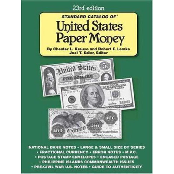 Pre-Owned Standard Catalog of United States Paper Money (Hardcover) 0873497953 9780873497954