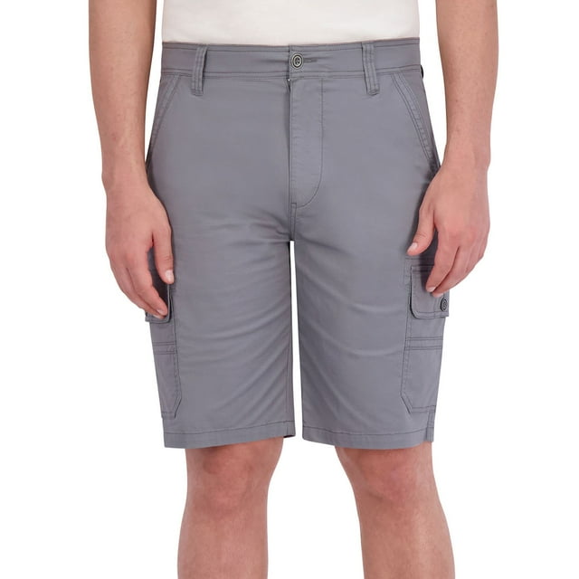 IRON Clothing Men's Flex Comfort Waistband Stretch Cotton Cargo Short