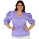 thumbnail image 4 of Blusa con cierre tallas extras, Roman Fashion 0179 (Lila) lila 40 Roman Fashion Blusa extra 0179, 4 of 6