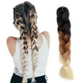 thumbnail image 1 of POINTERTECK 24 Inches Ombre Braiding Hair Extensions with Synthetic Hair, 1 of 6