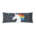 thumbnail image 2 of MKHERT Unicorns Are Real Body Pillow Pillowcase Pillow Protector Cushion Cover 20x60 Inch, 2 of 2