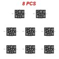 thumbnail image 1 of Papel tapiz de Año Nuevo para decoración de ventanas, pegatinas electrostáticas de copos de nieve con purpurina de Navidad, de 1 a 8 piezas, 1 of 4