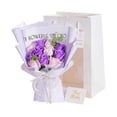 thumbnail image 2 of Ramo de flores preservadas Rosa eterna Arreglo floral artificial Romántico para violento, 2 of 8