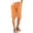 Orange, variant on LRen Girls Shorts Elastic Waist Straight Leg Short Kids Soft Stretchy Pull on SweatShorts Summer Beach Drawstring Shorts for Girls