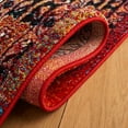 thumbnail image 5 of SAFAVIEH Vintage Hamadan Pascal Oriental Area Rug, Red/Black, 8' x 10', 5 of 8