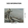 thumbnail image 2 of Shiartex Wolf Mountain Fog Wooden Jigsaw Puzzle, Challenging Difficult Wood Puzzles for Adults, Gift for Family Friends 500 PCS, 2 of 6