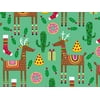 Pack of 1, Holiday Hodge Podge Wrapping Paper 24" x 417', Half Ream Roll for Celebration, Party, Holiday, Birthday and Events, Made in USA