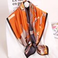 thumbnail image 4 of Women 100% Real Silk Square Scarf for Gift Hangzhou Pure Silk Neckscarf Wraps Christmas Day Present Square Silk Scarves Bandanas, 4 of 4
