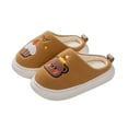 thumbnail image 2 of Fozruso Child Casual Slippers Winter Warm Indoor Shoes For Toddler Soft Comfortable Cute Cartoon Design For Kids Slippers,Soft Plush Slippers Sizes 13 Little Kid(7-8 Years), 2 of 5
