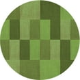 thumbnail image 1 of Ahgly Company Machine Washable Indoor Round Transitional Seaweed Green Area Rugs, 5' Round, 1 of 7