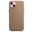 thumbnail image 2 of Funda para teléfono Apple iPhone 15 Plus FineWoven con MagSafe - Taupe, 2 of 5