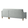 thumbnail image 3 of Studio Living Sorrento Sectional Sofa, Light Gray Fabric, 3 of 5