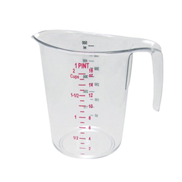 1 пинта. Holding measuring Cup.