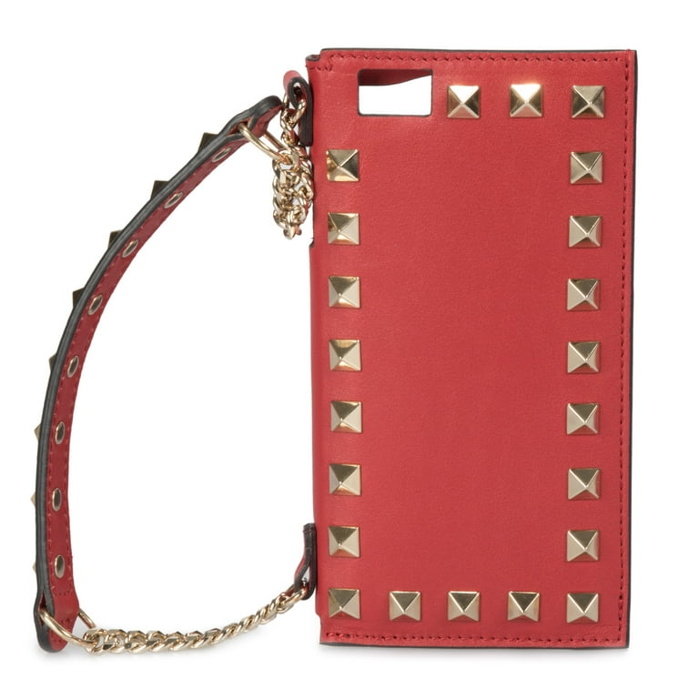 iPhone・スマホケース Valentino Garavani Smartphone Case Rockstu Valentino Rockstud iPhone6 Case in Red - Walmart.com