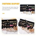 thumbnail image 4 of Kit de 20 pares de pendientes de moda para mujer., 4 of 5