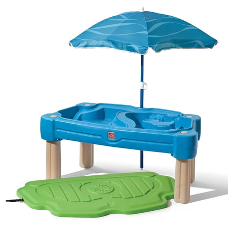 Step2 Cascading Cove Sand And Water Table With Cover And