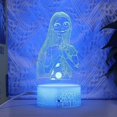 thumbnail image 3 of Pesadilla antes de Navidad luces LED de noche 3D figura de Anime Jack Sally niños divertida cabecera dormitorio decoración lámparas de escritorio regalo, 3 of 5