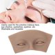 thumbnail image 4 of Silicone Makeup Face 3D Soft Elastic Reusable Authentic Feel Multi Purpose Makeup Practice Face Board for Training Dark Skin Color, 4 of 4
