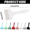 thumbnail image 3 of Large Silicone Grease Brush, 8.3×3.5 inch Extra Wide Silicone Basting Brush, Heat Resistant Brushes Spread Oil, Flexible Liquid Coating Basting Tool, Wear Resistant Condiment Brushing Accessory, 3 of 7