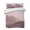Pink, Dusty Rose, Mauve, Blush, variant on Twin XL Quilt Bedding Set, Blue Mountain Reversible Summer Quilt 3 Pieces, Modern Abstract Ombre Natural Scenery Lightweight Bedspreads Coverlets with 2 Pillow Shams for All Seasons
