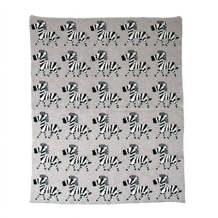 UPC: 0025773017741 | Parkland Collection Zara Transitional Grey Knitted 32 X 40 Baby Blanket