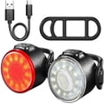 thumbnail image 2 of USB Rechargeable Bike Light Set Bike Lights Front and Back Powerful Bike Headlight Bicycle Light Installs in Seconds Without Tools, 2 of 8