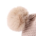 thumbnail image 3 of iHPH7 Kids Hat and Gloves Set Hat and Gloves for Girls Winter Hats for Kids Winter Accessories Warm Beanie Winter Gloves Winter Beanie Beige One Size, 3 of 3