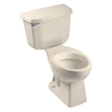 - Peerless Pottery McKinley 7668-61 Vitreous China Elongated Toilet Kit with 12-in Rough in Beige