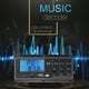 thumbnail image 2 of Módulo Receptor de Audio Digital Bluetooth de 12 V con MP3 y Pantalla LCD, Placa Decodificadora de Reproductor MP3, APE, FLAC, WMA y WAV., 2 of 5
