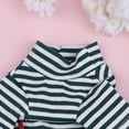 thumbnail image 4 of Greenadscape Tenue à Rayures pour Chiot Petit Chien Pull Design Durable Marche Jogging 1Ensemble, 4 of 5