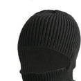 thumbnail image 3 of Dyfzdhu Winter Collar Hats for Men Women Soft Warm Knit Hat Ski Stocking Cap Black, 3 of 3