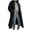 Black, variant on Womens Windbreaker Jacket Fashion Womens Lapel Solid Windbreaker Jacket Coat Double Breasted Overcoat