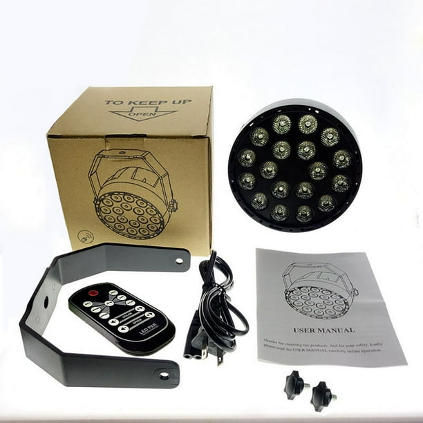 Uv Purple Lights Sound Control Crystal Magic Ball Light Purple Light Par Light Remote Control Mini Led Stage Light Ktv Bar Background Light