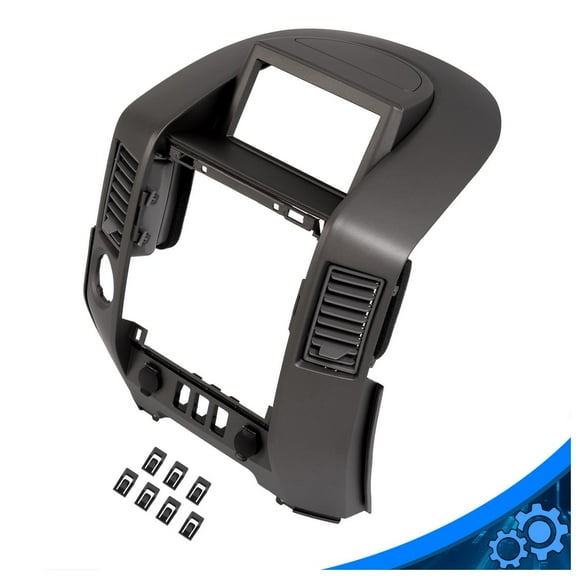 For Nissan Titan 2004-2015 Dash Center Console Radio Panel AC Bezel #682577S500