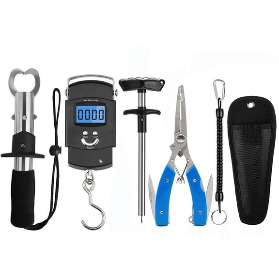 Upgraded Multi-Functional Fishing Pliers, Fish Beak Clip, Separation Ring, Flying Fishing Tool Set, Ice Fishing, Fishing Equipment, Men's Fishing Gift