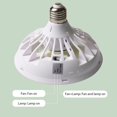 thumbnail image 3 of Lámpara de camping Ventilador AC 220V Mini ventilador Luz 12W Tres engranajes para oficina en casa (85-265V) Likrtyny Para estrenar, 3 of 4