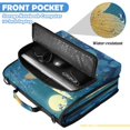 thumbnail image 6 of Moonlight Wings Printed Zipper Binder with Handle&Shoulder Strap 2 inch 3 Ring 500+300 Sheet Capacity File Folder Organizer, 6 of 8