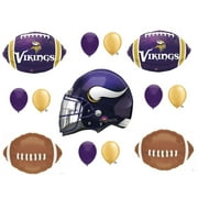 Vikings Football 13 PIECES! Birthday Party Balloons Decoration Supplies by Party