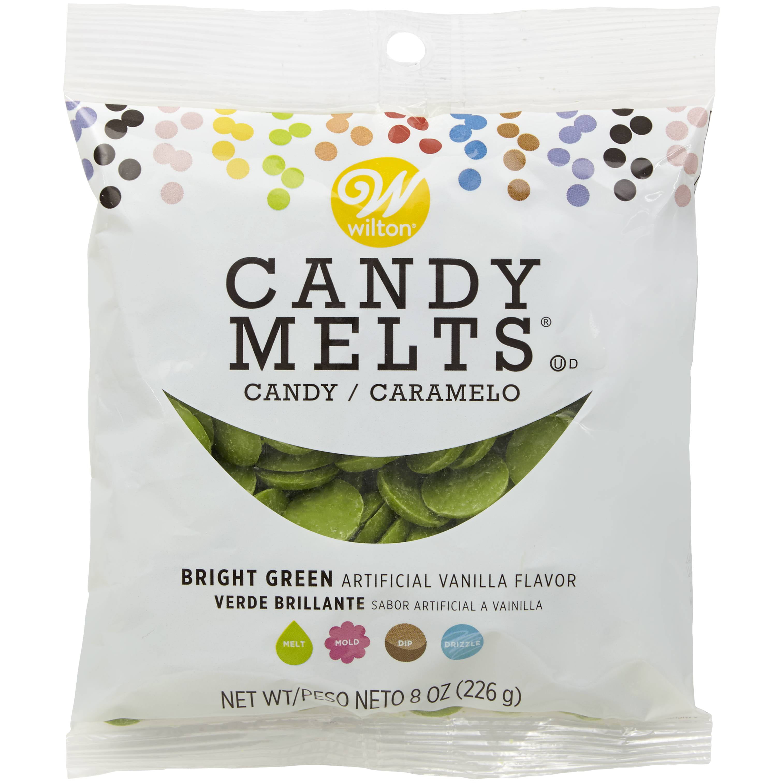 Wilton Bright Green Candy Melts Candy, 8 oz. - Walmart.com