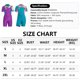 thumbnail image 5 of Greeniant Trajes de neopreno para niñas, traje de buceo, pantalones ultrafinos de manga corta, traje de baño cálido para jóvenes, buceo, esnórquel, Deportes acuáticos Violeta SG Greeniant OD003678-04, 5 of 6