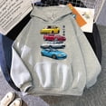 thumbnail image 1 of Sudadera con capucha de Anime Initial D JDM Mix Civic CRX Integra para hombre y mujer, Tops de moda, ropa de calle con capucha, sudadera de manga larga, 1 of 4