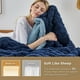 thumbnail image 3 of Manta de cama Sherpa para sofá, sofá, suave y acogedora, 3 of 6