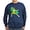 Navy, variant on CafePress - Power Rangers Yellow Ran - Classic Crew Neck Sweatshirt