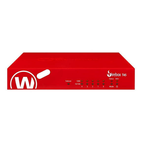Watchguard Technologies WGT48031-US Firebox T45-W-PoE Network Security & Firewall Appliance