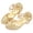 Gold, variant on hoksml Girls Glitter Princess Heels with Star Ankle Strap, Sparkly Low Heel Dress Shoes for Wedding Party Pageant and Holiday Wear