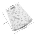 thumbnail image 2 of YSNOOWE De Tela Plateada Para De Y Dormitorio Con Pantalla Colgante Simplista, 2 of 6