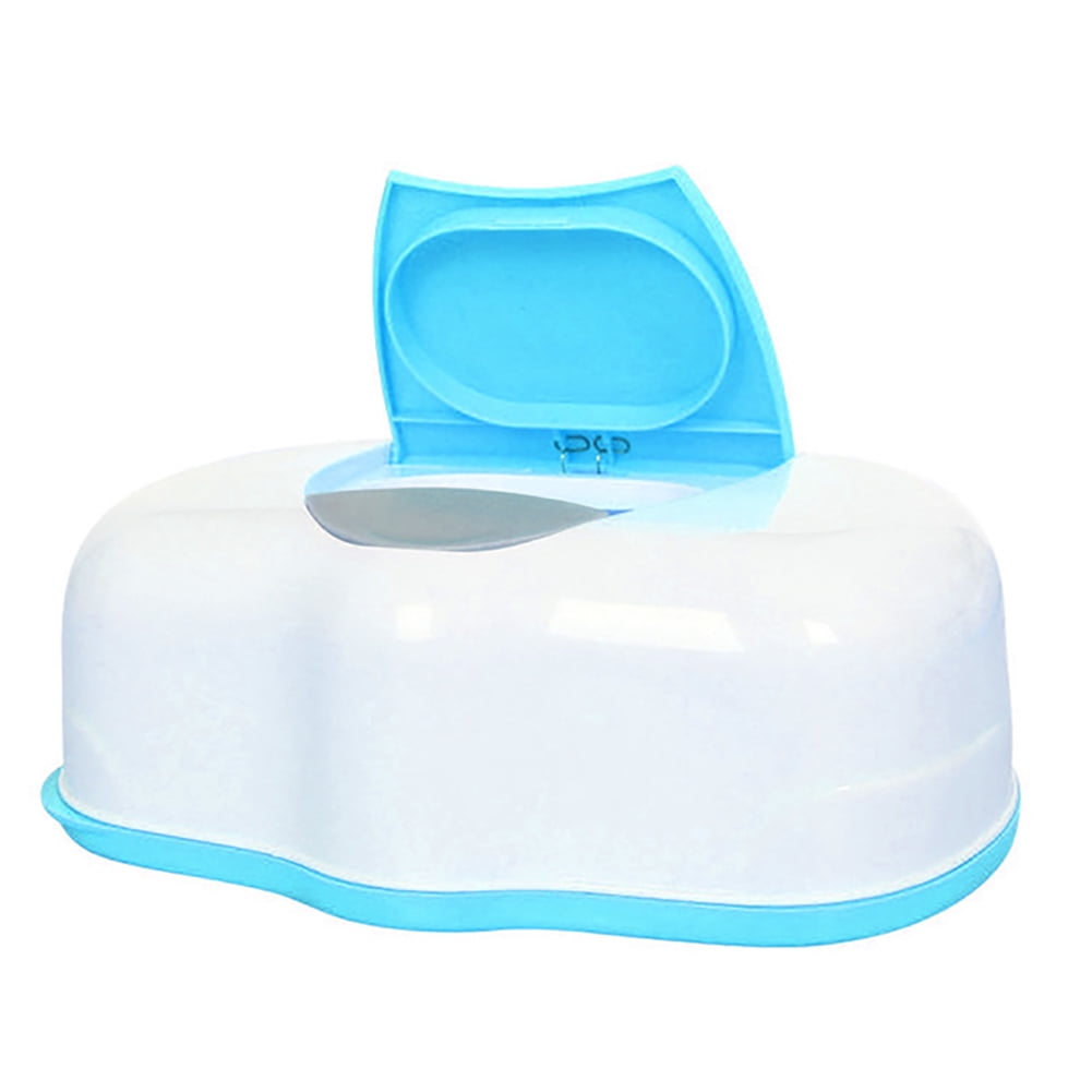 Baby Wipes Dispenser Reusable Portable Sealed Moist Keeping Wet Holder Case